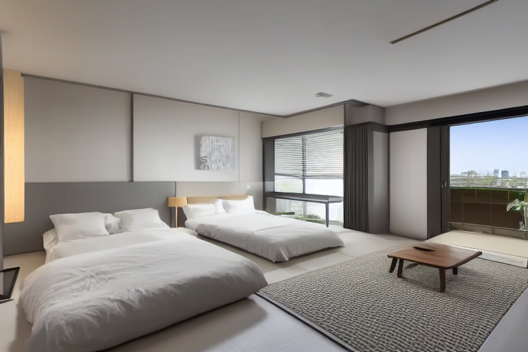 1Kマンションでのラブドール収納イメージ