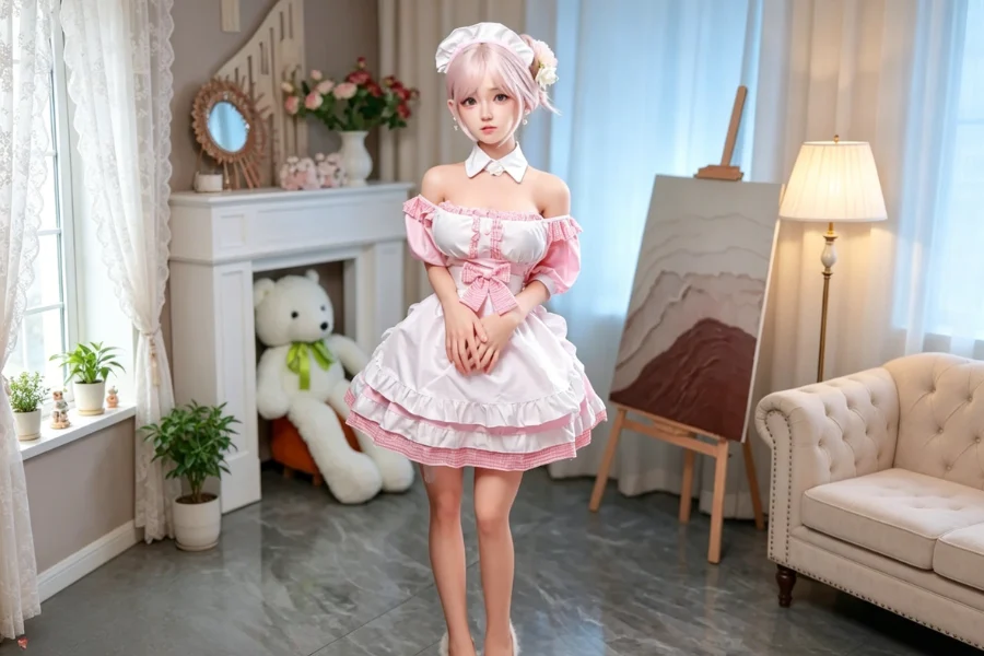 ラブドールとは 人体に近い形状を再現した人形のイメージ