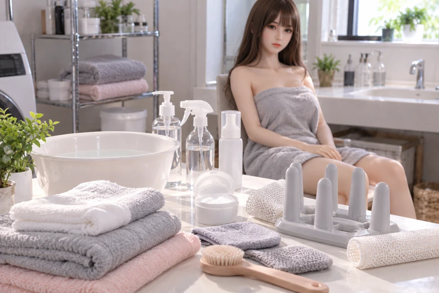 ラブドールの洗い方と使用後のお手入れ・乾燥方法